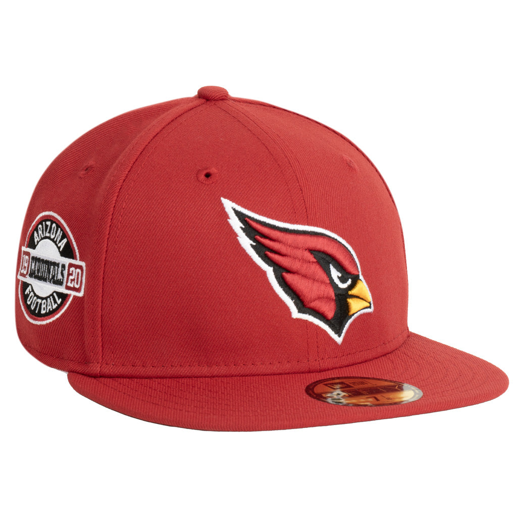 NFL Arizona Cardinals New Era Team Under Visor 59FIFTY Fitted Hat - Red