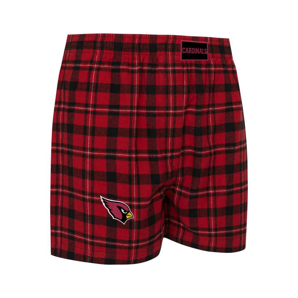 NFL Arizona Cardinals Concepts Sport Hawthorn Boxer Shorts - Black