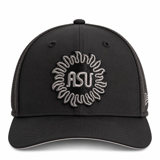 NCAA Arizona State Sun Devils New Era Black Pearl Trucker 9SEVENTY Stretch-Snap Hat- Black