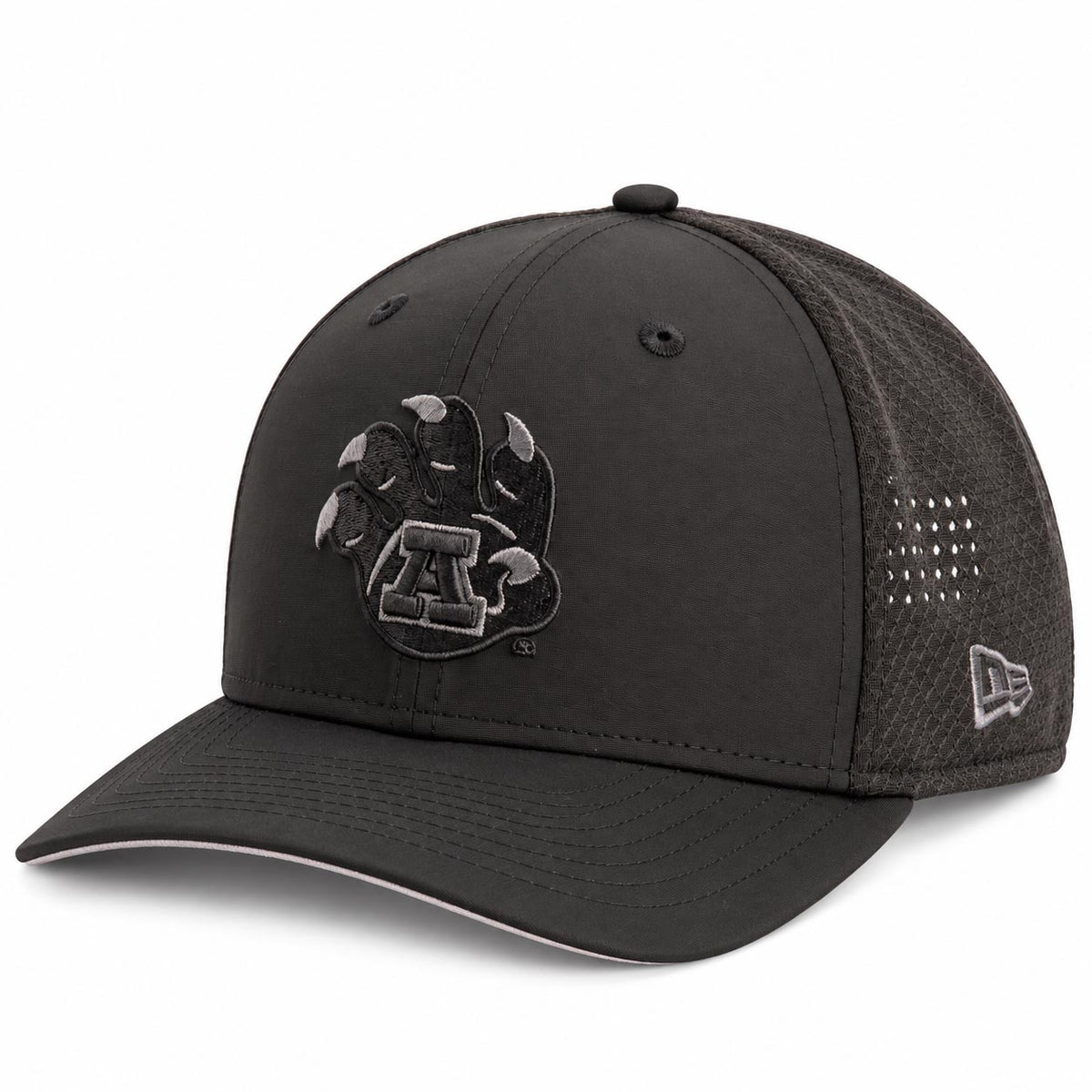 NCAA Arizona Wildcats New Era Black Pearl Trucker 9SEVENTY Stretch-Snap Hat- Black