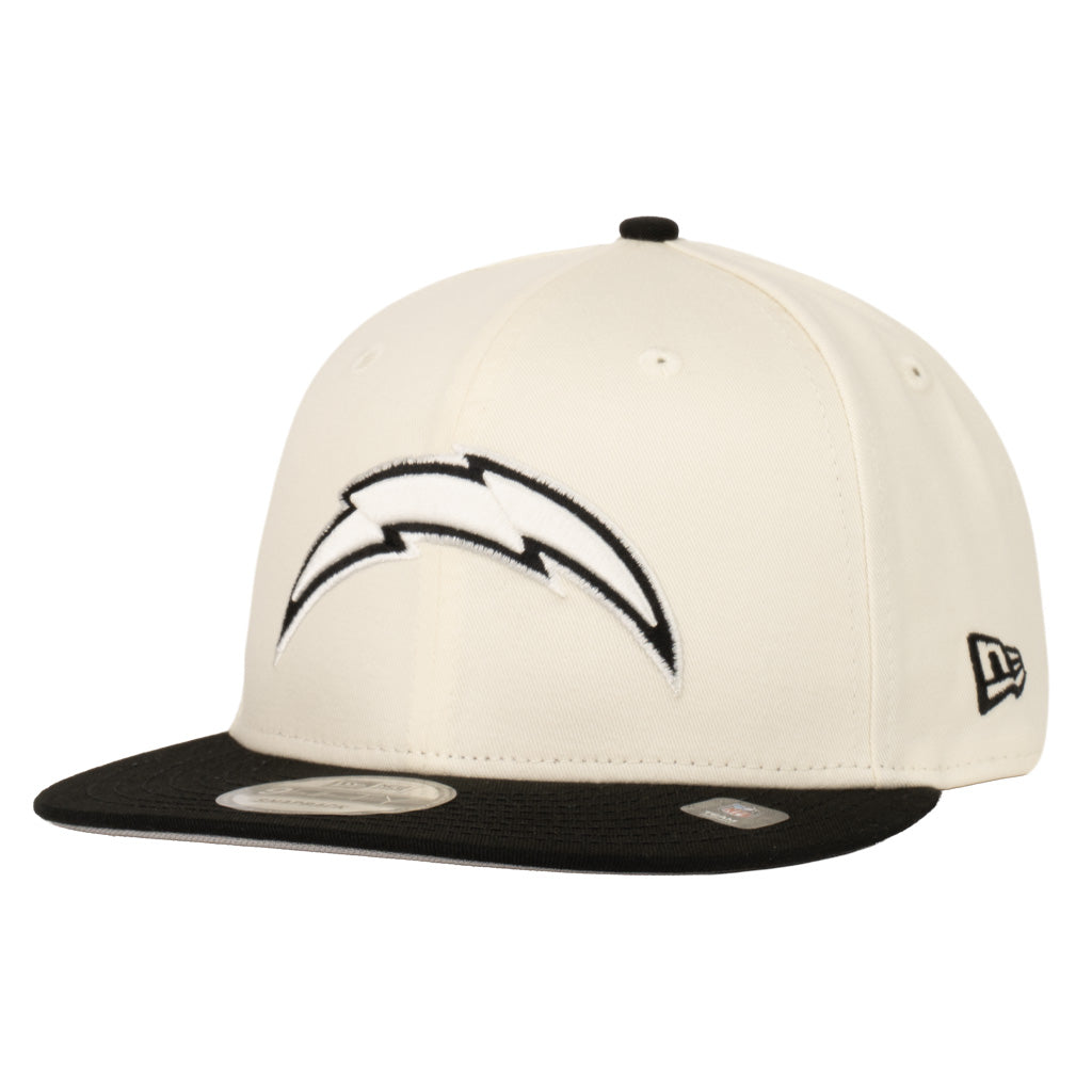NFL Los Angeles Chargers New Era Classified Two-Tone 9FIFTY Snapback Hat- Cream