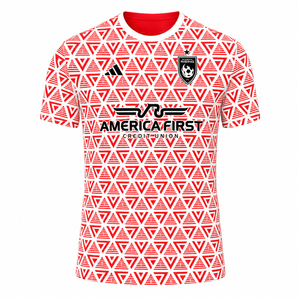 Phoenix Rising adidas Pre-Game Warm Up Tops - Red