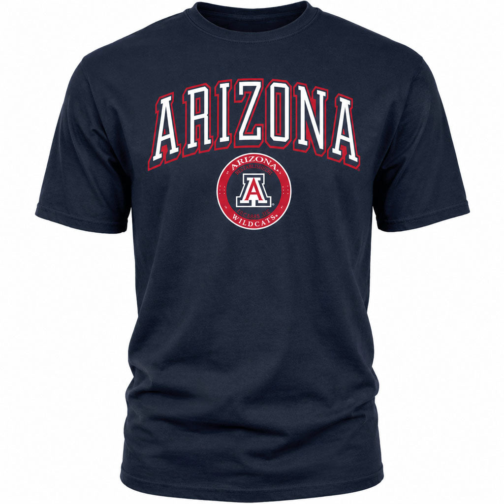 NCAA Arizona Wildcats Blue 84 Ecosystem T-Shirt - Blue