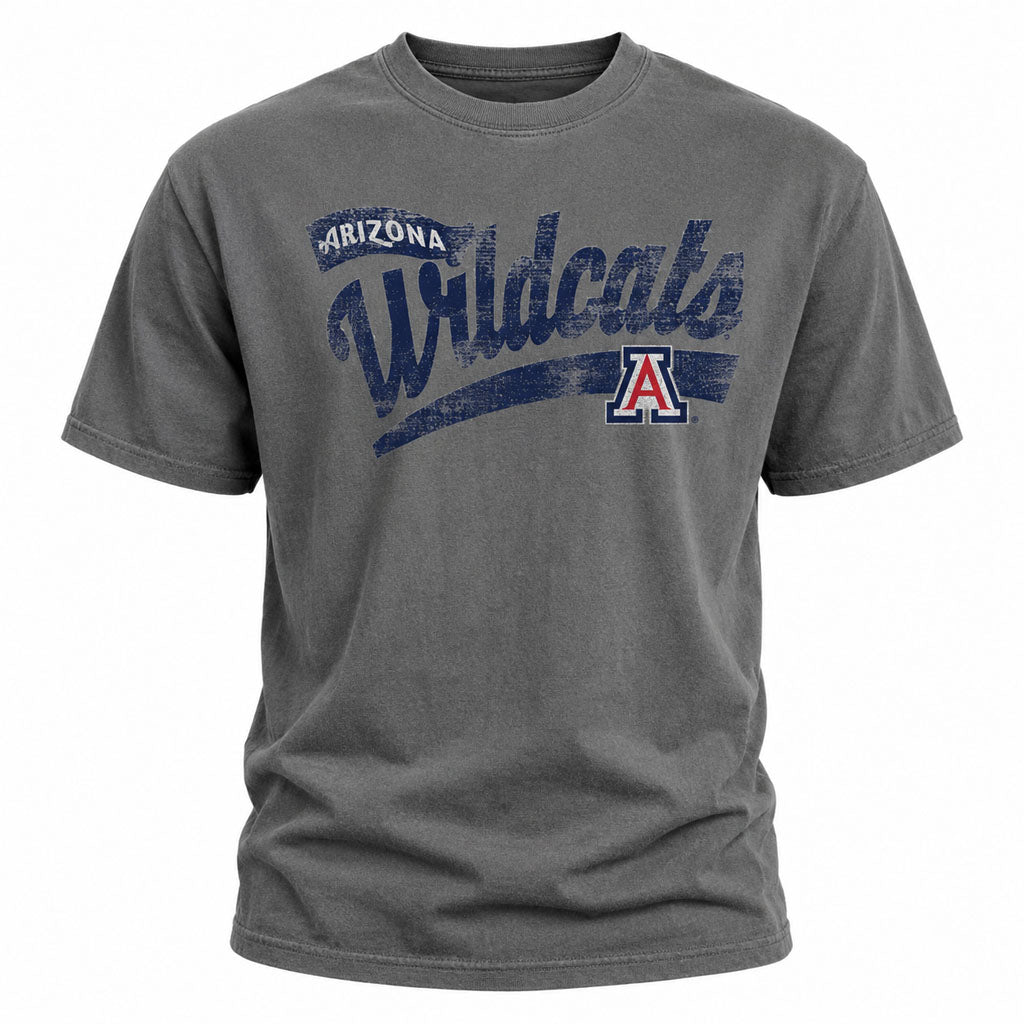 NCAA Arizona Wildcats Blue 84 Step Back T-Shirt - Gray