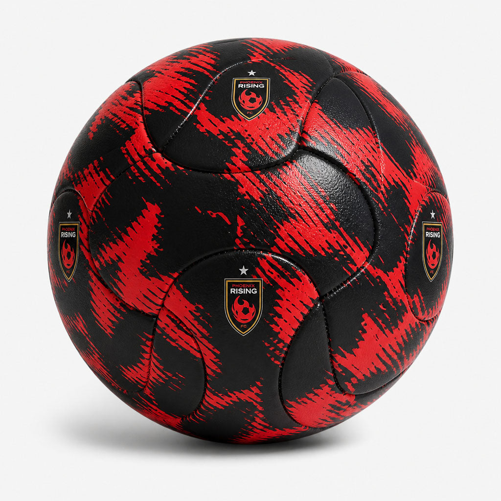 Phoenix Rising 2026 Smoke Small Soccer Ball - Black