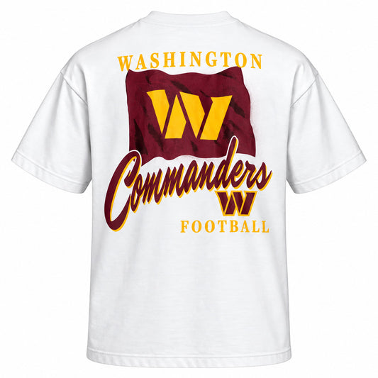 NFL Washington Commanders '47 Kickoff Backer Script T-Shirt- White
