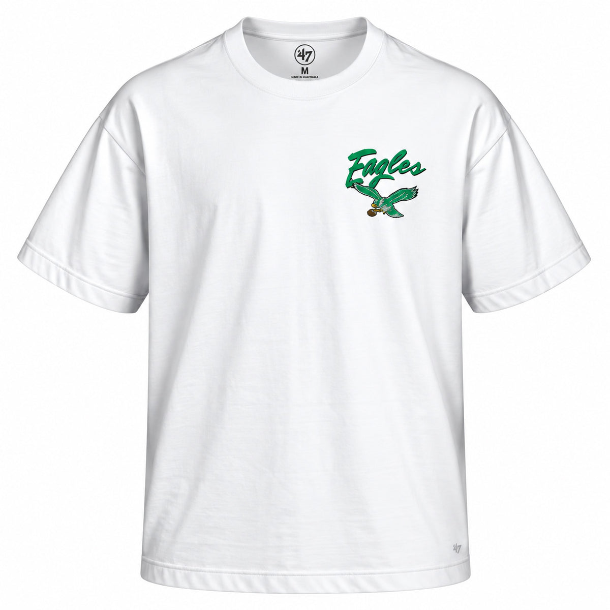 NFL Philadelphia Eagles '47 Kickoff Backer Script T-Shirt- White