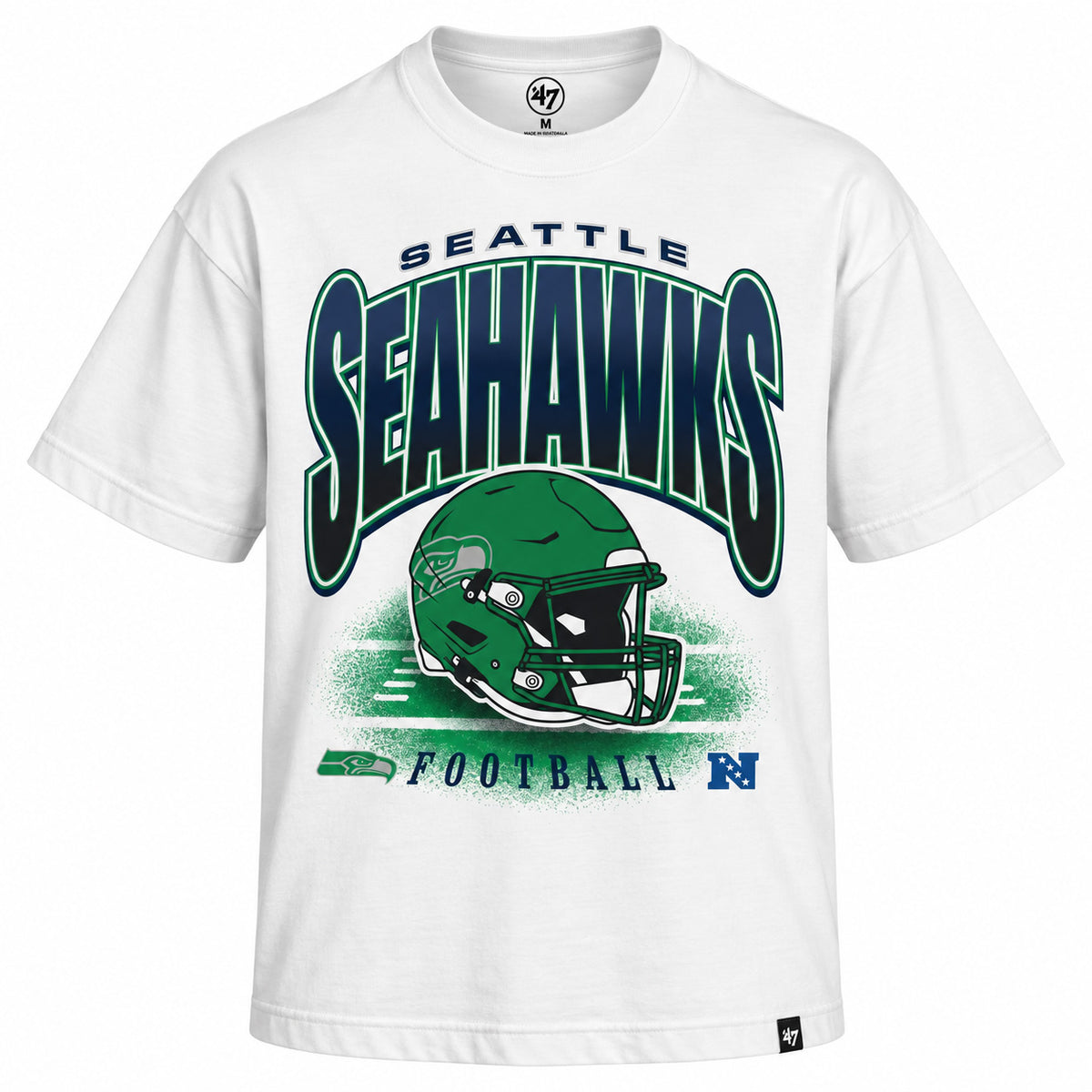 NFL Seattle Seahawks '47 Rivalry Team Flex Foundation T-Shirt- White