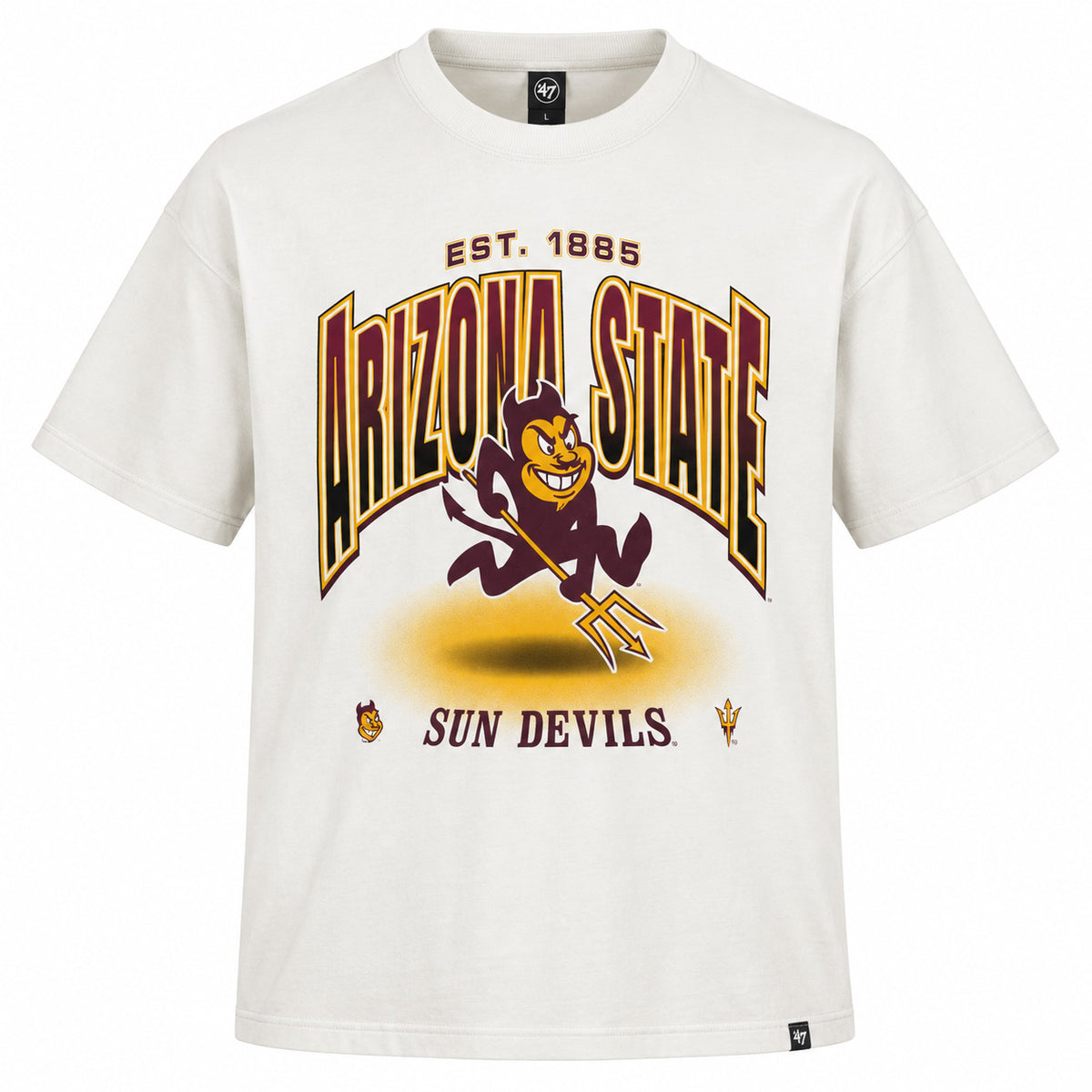 NCAA Arizona State Sun Devils '47 Team Flex Foundation T-Shirt- Sand