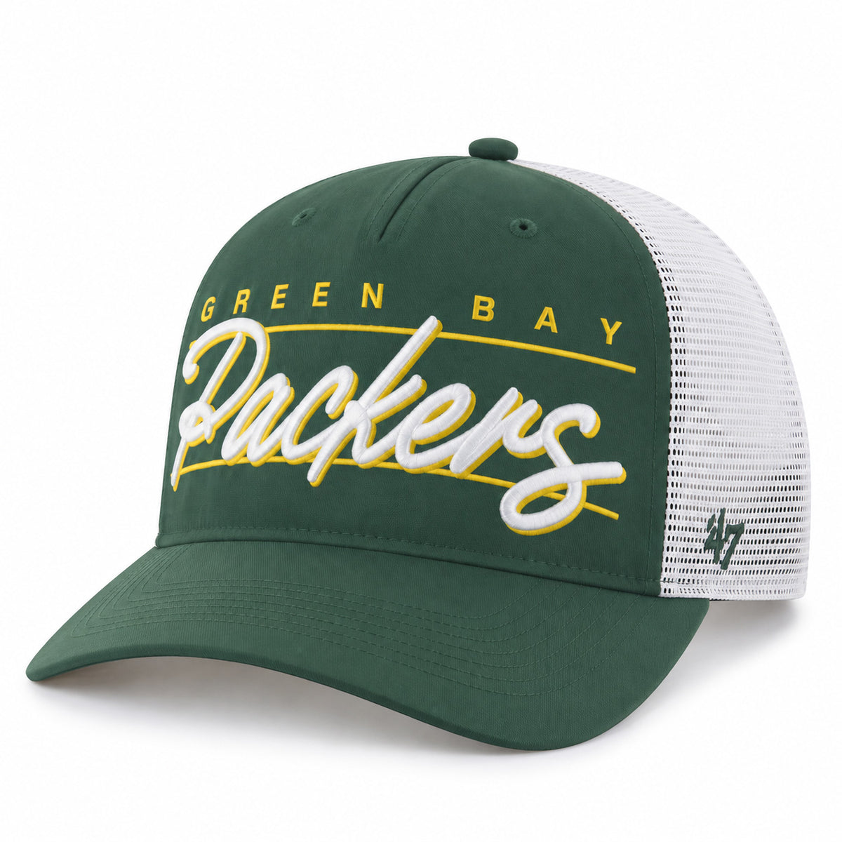 NFL Green Bay Packers '47 Condor Hitch Relaxed Fit Adjustable Snapback Hat- Green