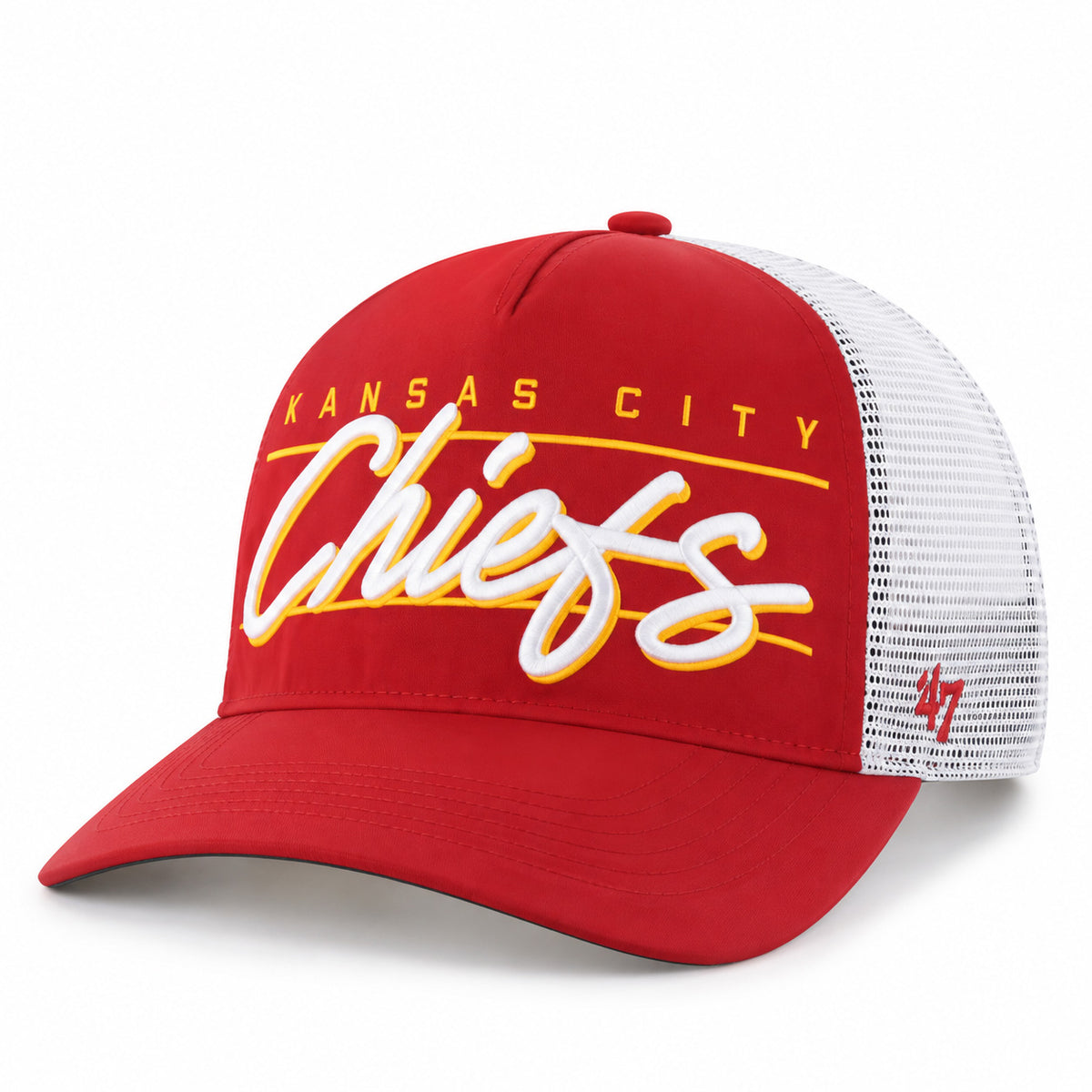 NFL Kansas City Chiefs '47 Condor Hitch Relaxed Fit Adjustable Snapback Hat- Red