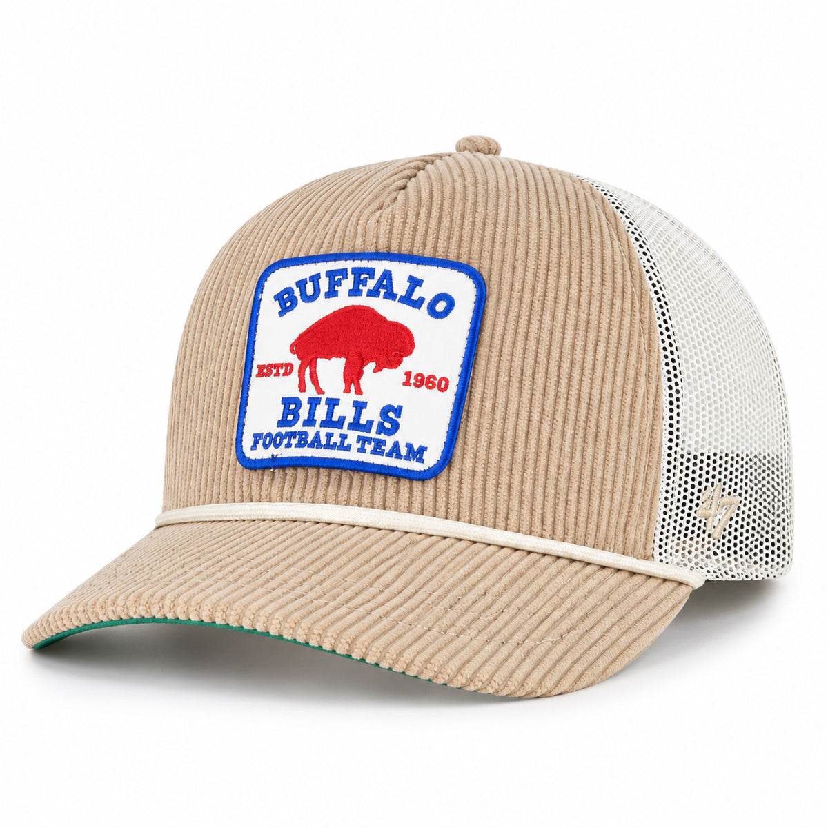 NFL Buffalo Bills '47 Cordlandia Hitch Relaxed Fit Adjustable Snapback Hat- Tan