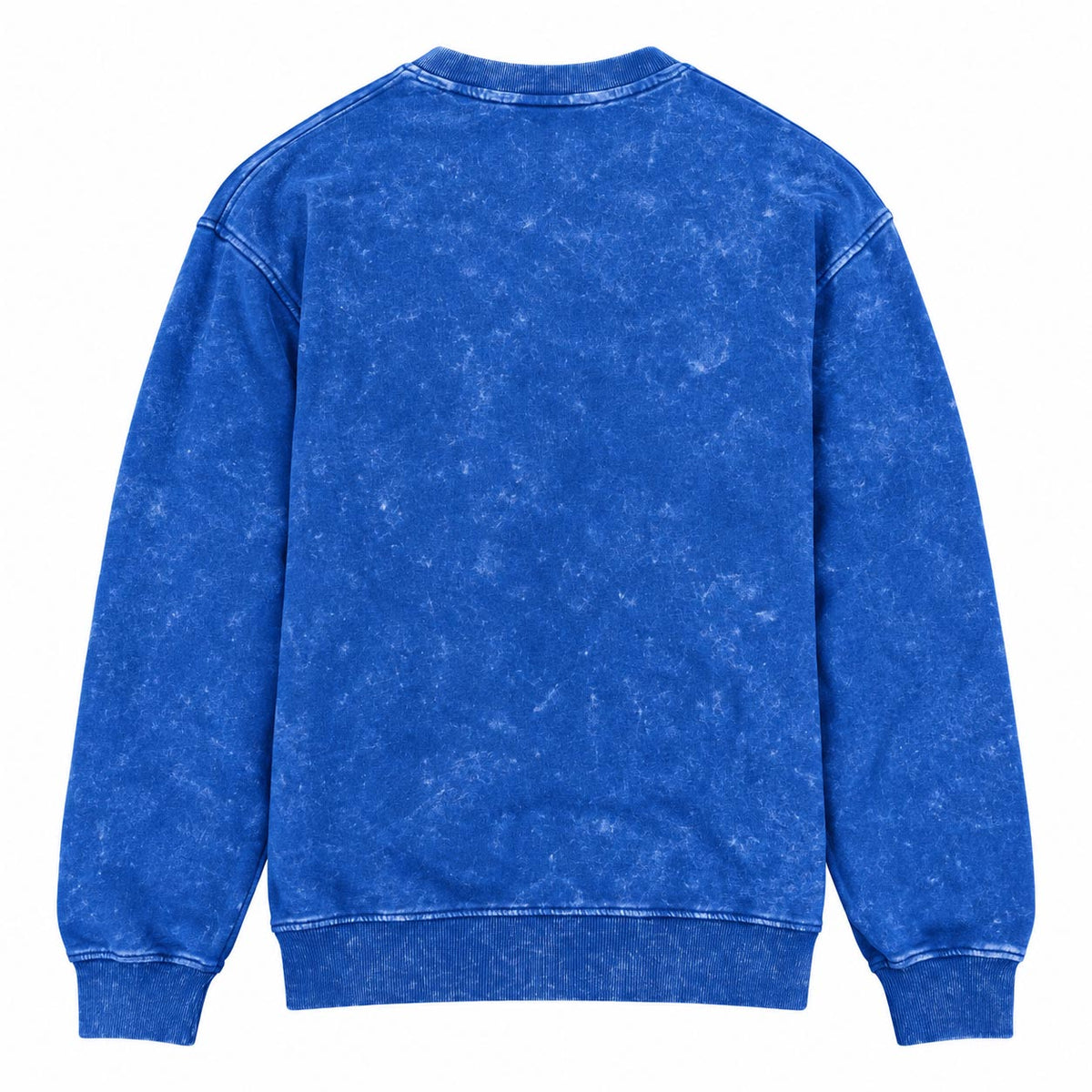 NFL Denver Broncos New Era Washed Crewneck Sweater- Blue