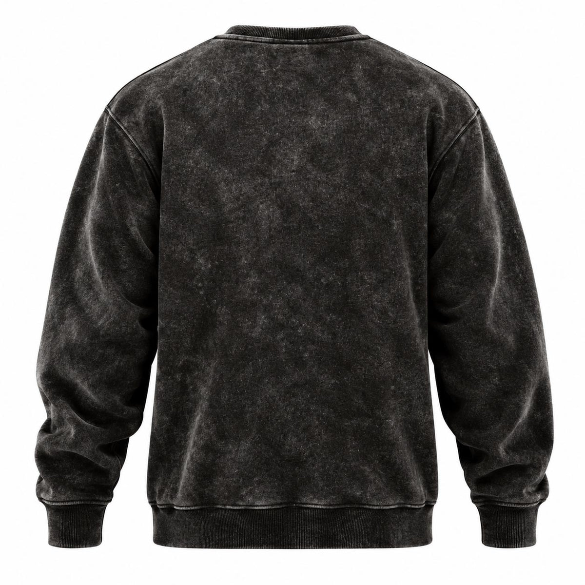 NFL Pittsburgh Steelers New Era Washed Crewneck Sweater- Black