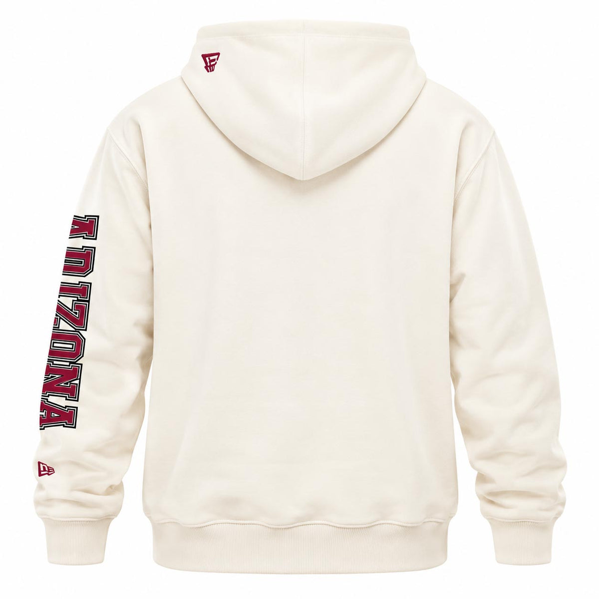 NFL Arizona Cardinals New Era Heavy Pullover Hoodie- Cream