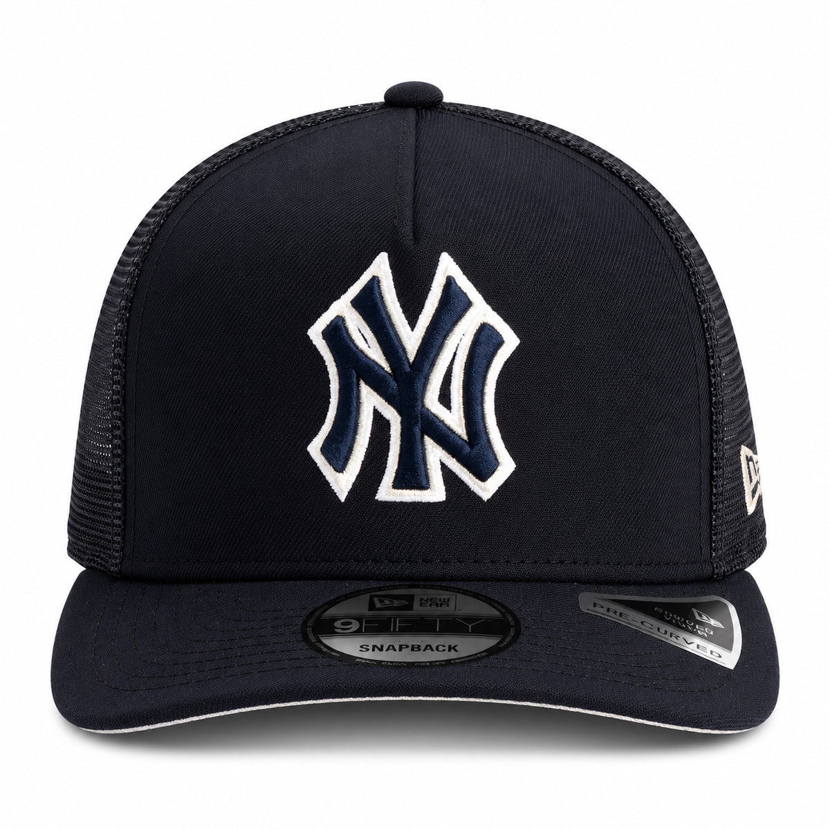 MLB New York Yankees New Era Trucker 9FIFTY A-Frame Snapback Hat- Navy