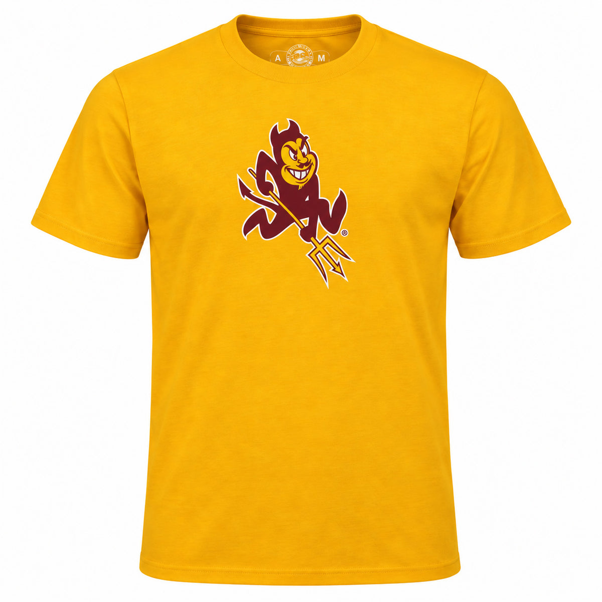 NCAA Arizona State Sun Devils The Duck Company Sparky T-Shirt - Gold