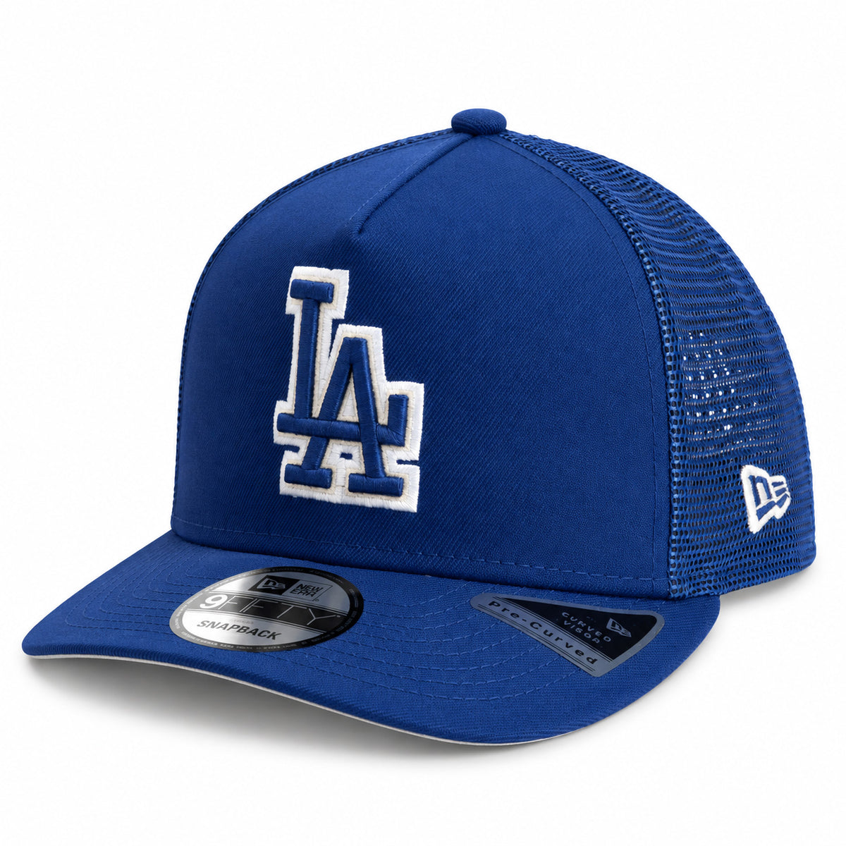 MLB Los Angeles Dodgers New Era Trucker 9FIFTY A-Frame Snapback Hat- Blue