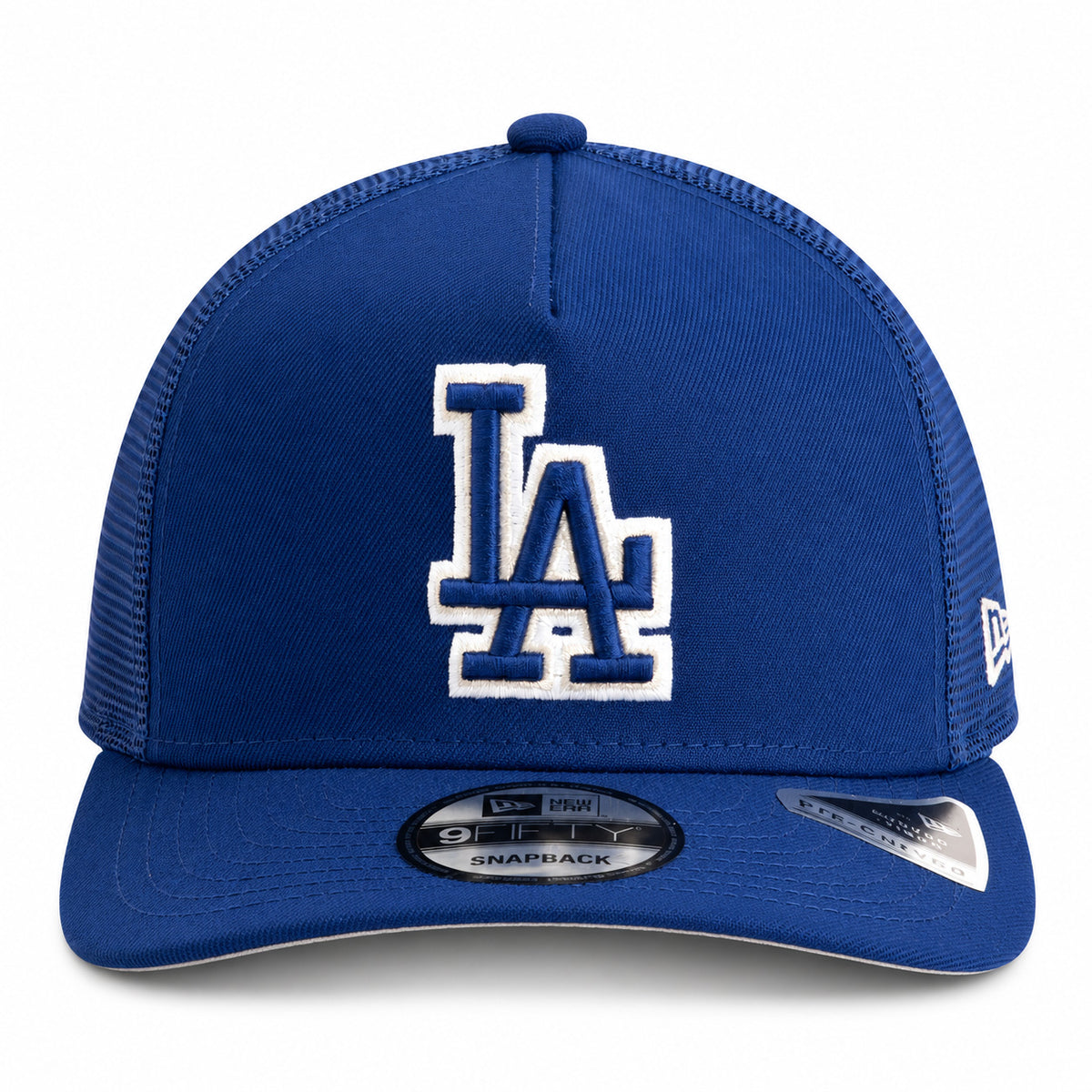 MLB Los Angeles Dodgers New Era Trucker 9FIFTY A-Frame Snapback Hat- Blue