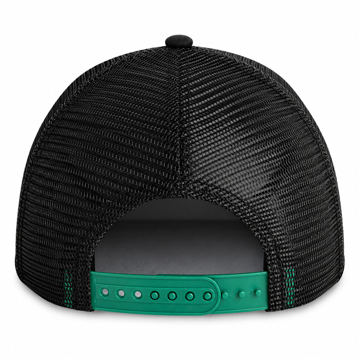 NFL Philadelphia Eagles New Era Throwback Trucker 9FIFTY A-Frame Snapback Hat- Black