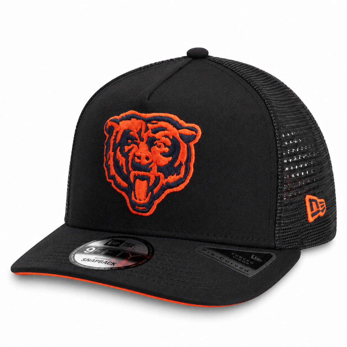 NFL Chicago Bears New Era Trucker 9FIFTY A-Frame Snapback Hat- Navy