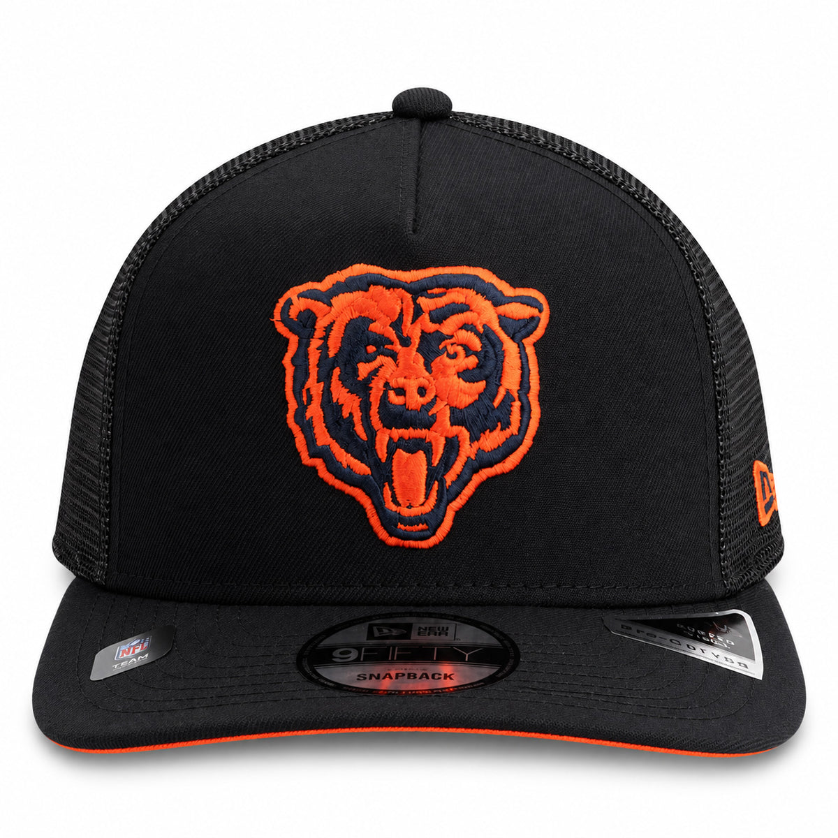 NFL Chicago Bears New Era Trucker 9FIFTY A-Frame Snapback Hat- Navy