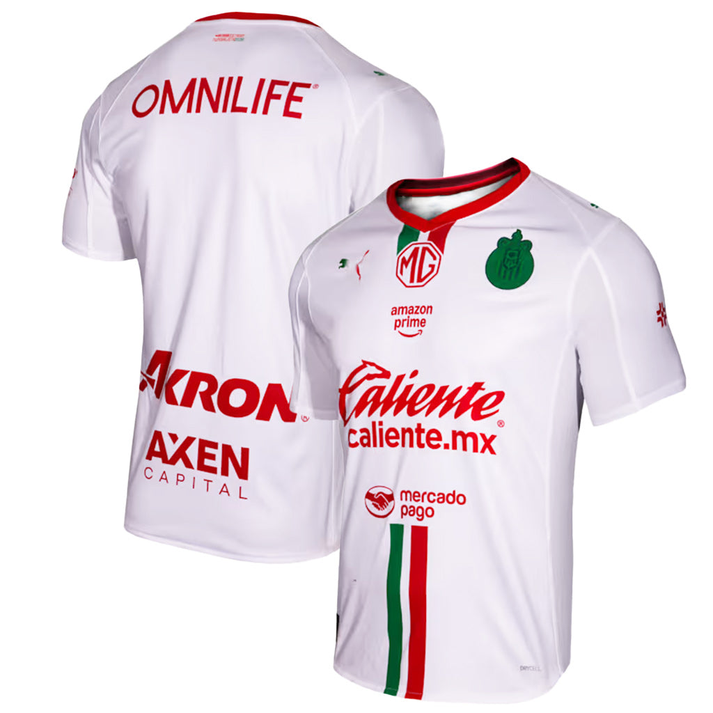 Chivas Puma 2025-26 Away Replica Jersey - White