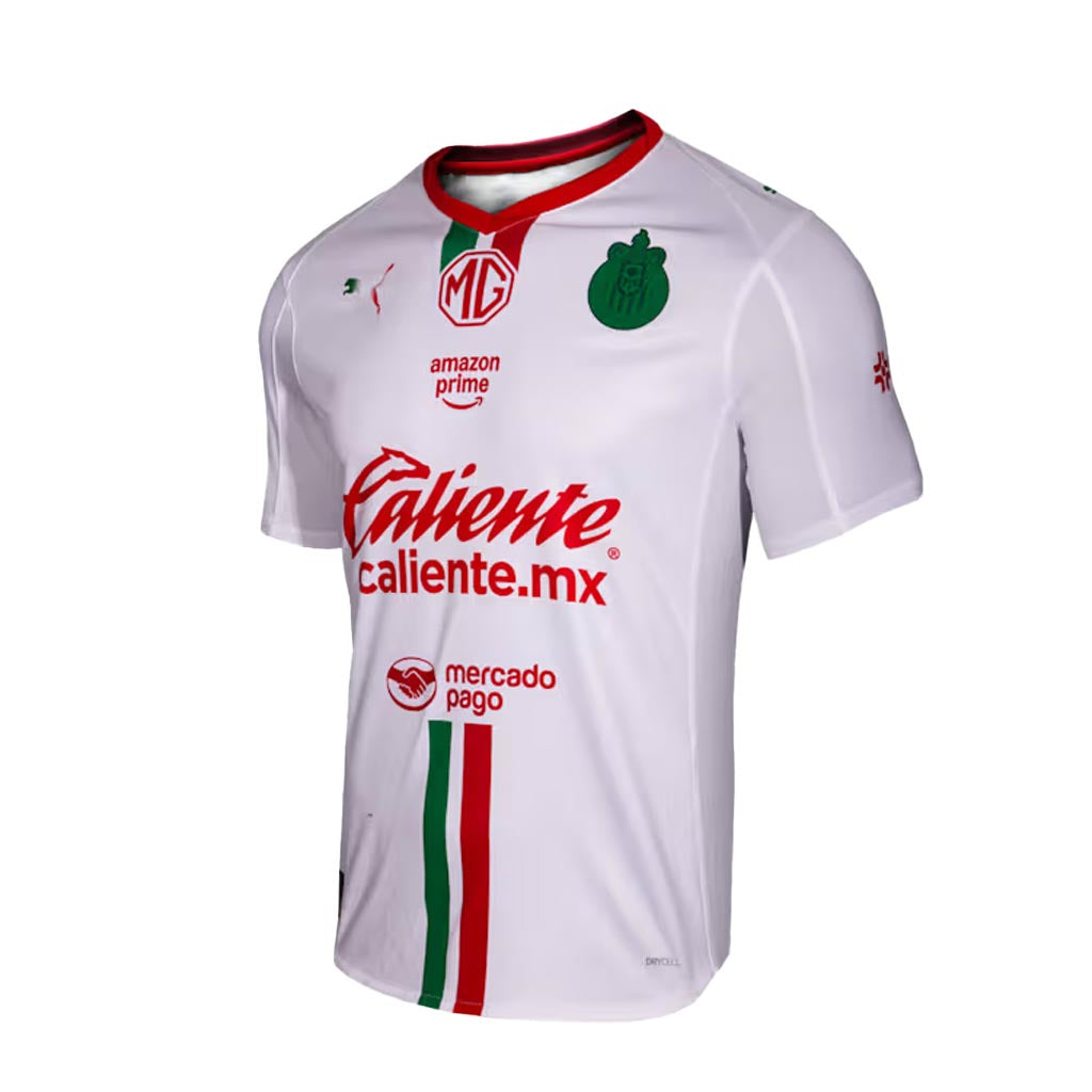 Chivas Puma 2025-26 Away Replica Jersey - White