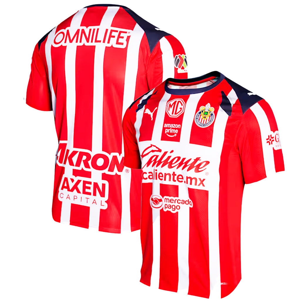 Chivas Puma 2025-26 Home Replica Jersey - Red