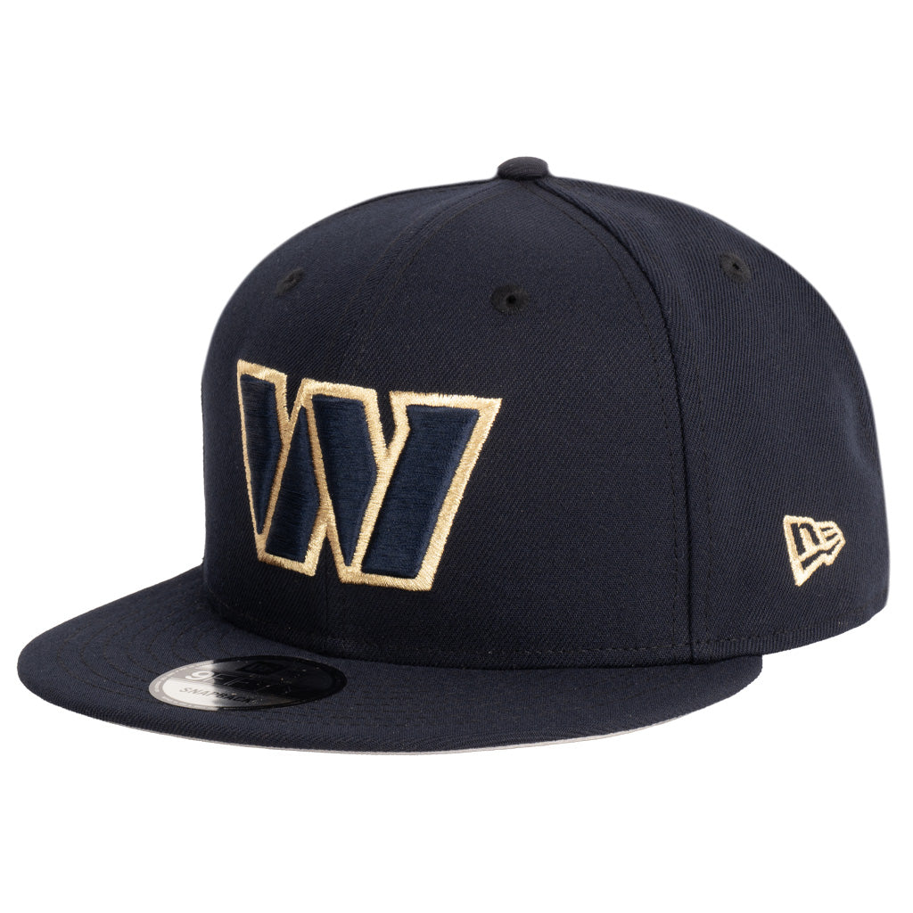 NFL Washington Commanders New Era Royal Merchant 9FIFTY Snapback Hat - Navy