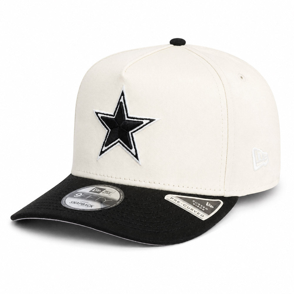 NFL Dallas Cowboys New Era Two-Tone Classified 9FIFTY A-Frame Snapback Hat- Cream