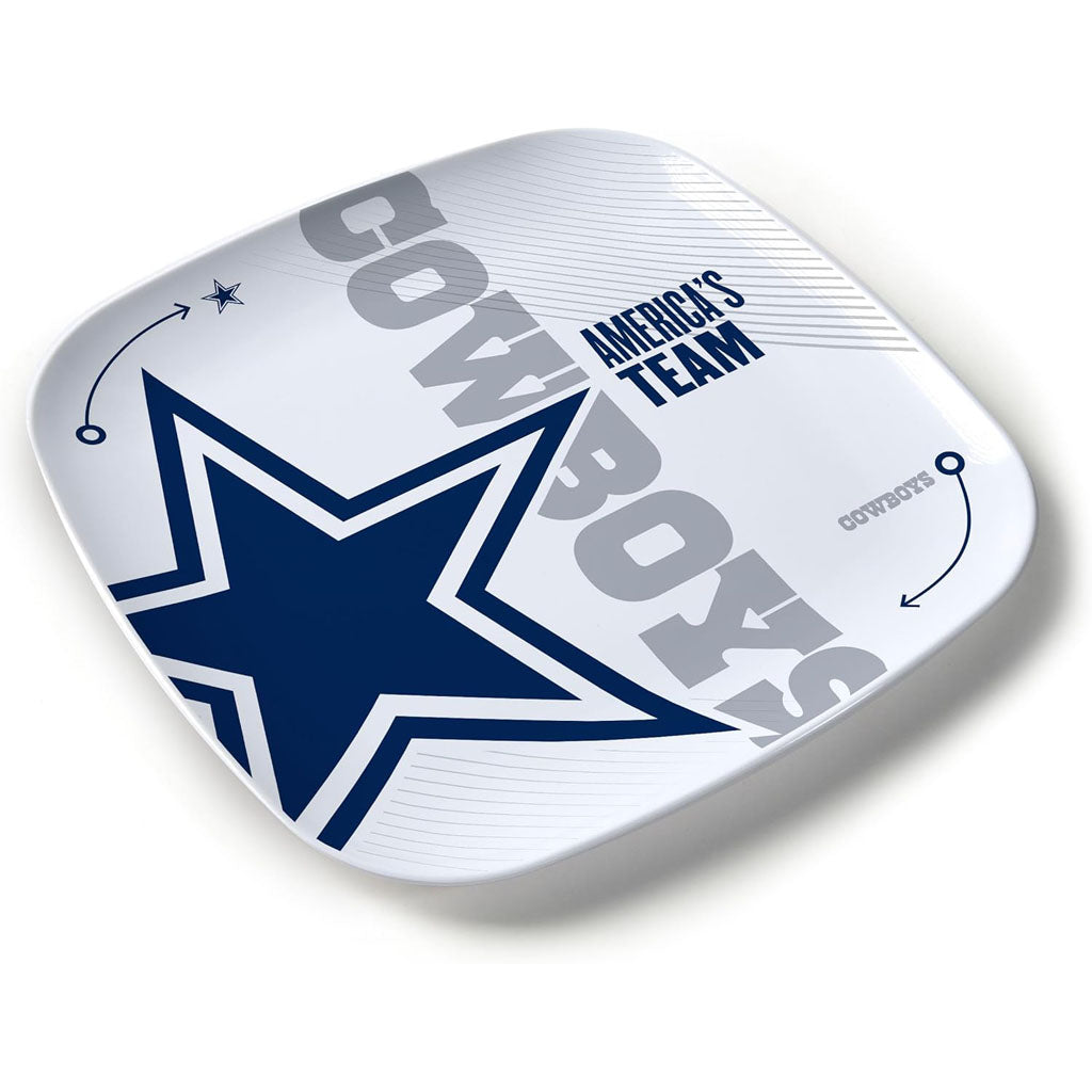 NFL Dallas Cowboys YouTheFan Dinner Plate