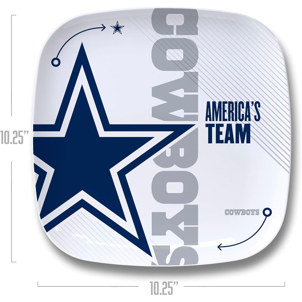 NFL Dallas Cowboys YouTheFan Dinner Plate