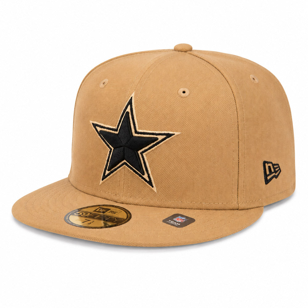 NFL Dallas Cowboys New Era Mocha 9FIFTY Snapback Hat- Khaki