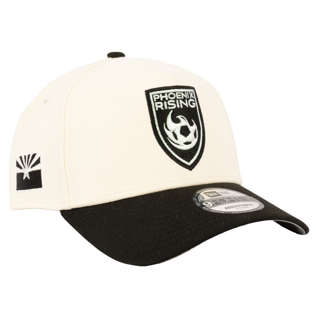 Phoenix Rising New Era Two-Tone Classified 9FORTY A-Frame Snapback Hat - Cream
