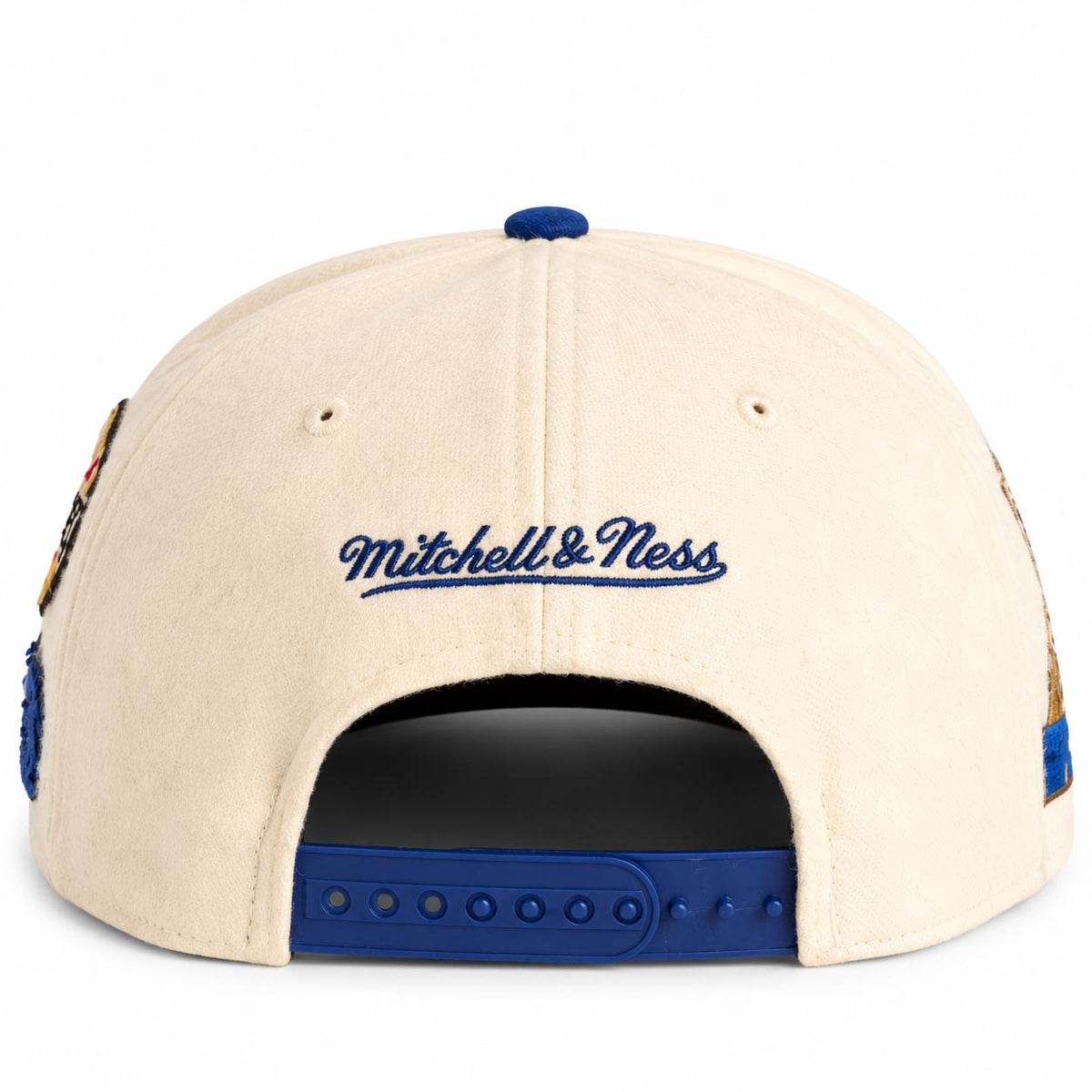 MLB Los Angeles Dodgers Mitchell & Ness Cream Team Pro Snapback Hat- Cream