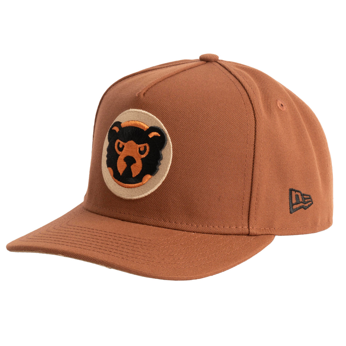 MLB Chicago Cubs New Era Jolly Roger 9FIFTY A-Frame Snapback Hat- Brown