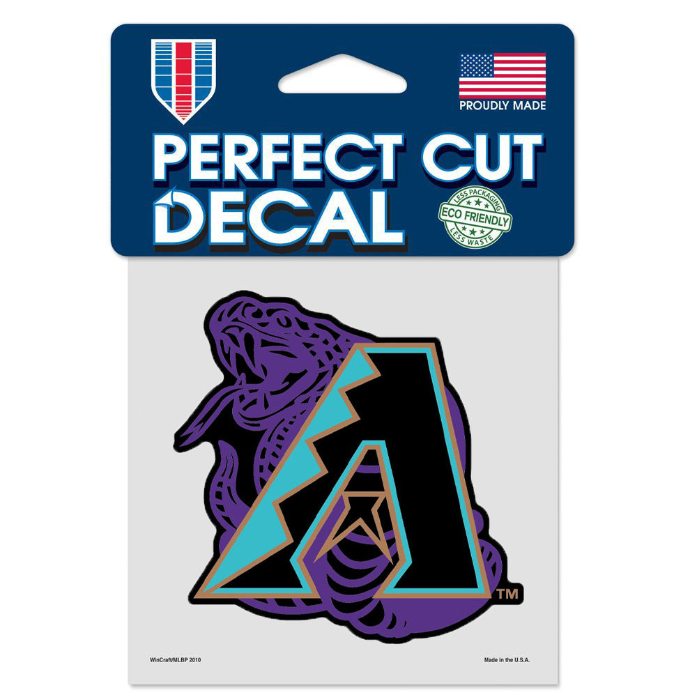 MLB Arizona Diamondbacks WinCraft 4&quot; x 4&quot; Double Vision Decal