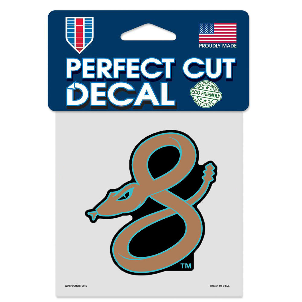 MLB Arizona Diamondbacks WinCraft 4&quot; x 4&quot; Serpent Decal