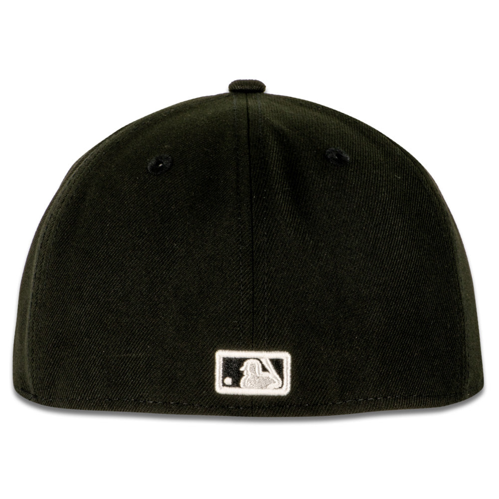 MLB Arizona Diamondbacks New Era Primary Black and White 59FIFTY Fitted Hat - Black