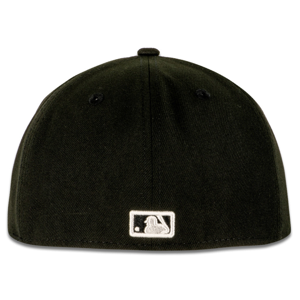 MLB Arizona Diamondbacks New Era Primary Black and White 59FIFTY Fitted Hat - Black
