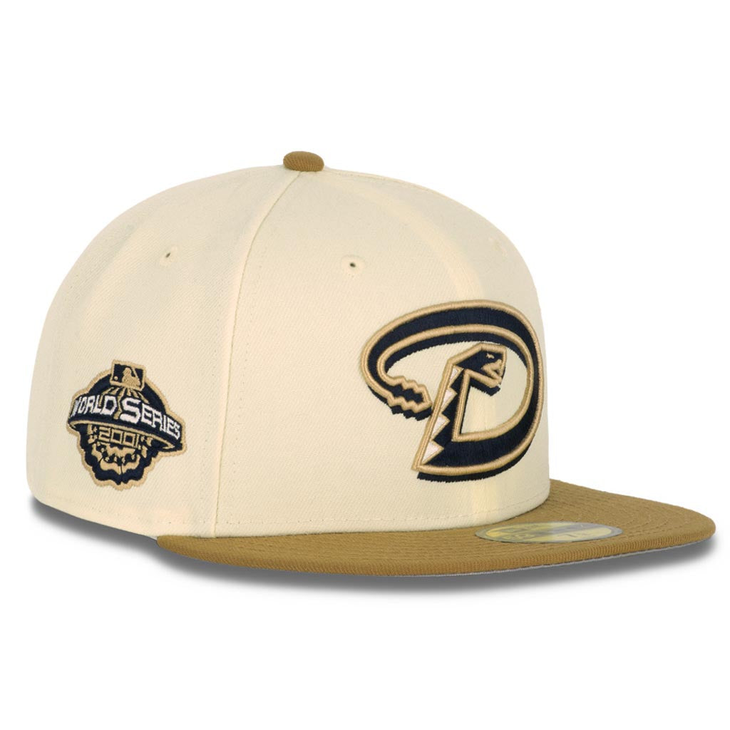 MLB Arizona Diamondbacks New Era Cooperstown Harvester 59FIFTY Fitted Hat - Wheat