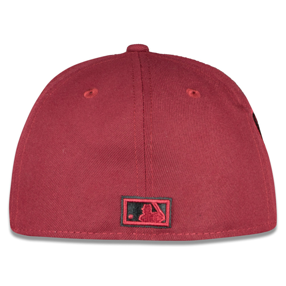 MLB Los Angeles Dodgers New Era Red Wine 59FIFTY Fitted