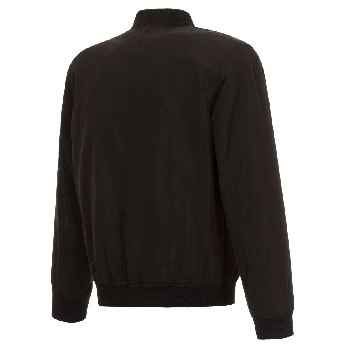 MLB Arizona Diamondbacks JH Design Nylon Bomber Jacket- Black