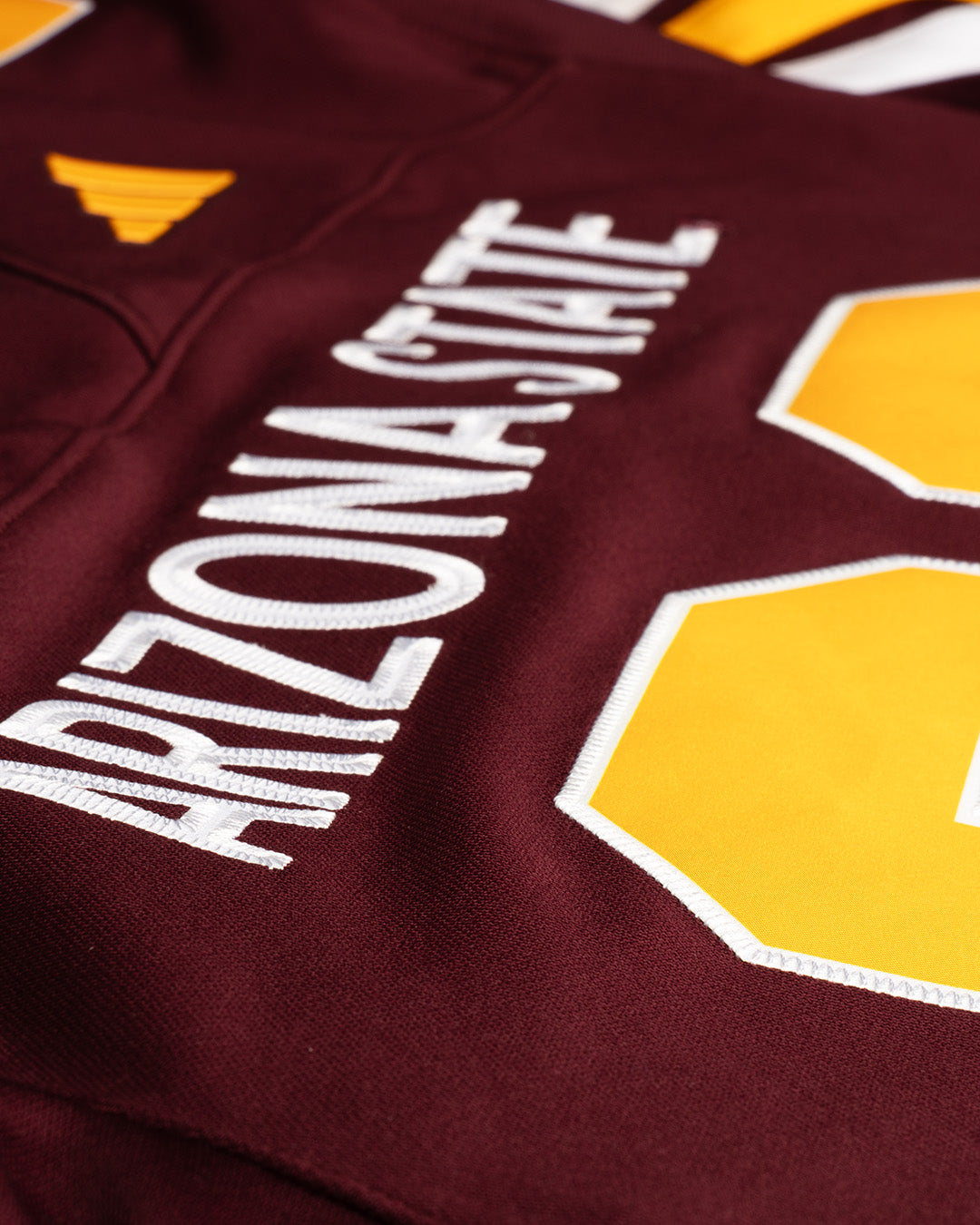 NCAA Arizona State Sun Devils Adidas 2026 Strategy Premier Jersey- Maroon