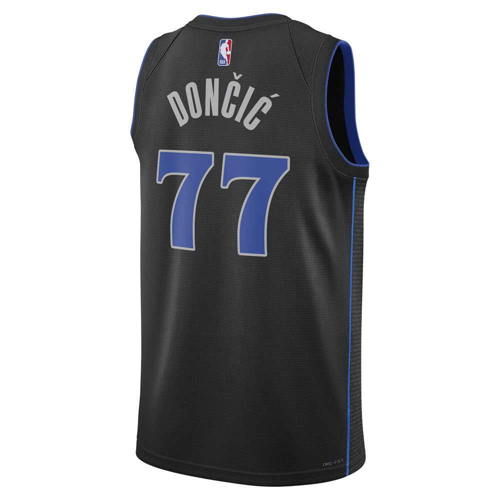 NBA Dallas Mavericks Luka Dončić Nike 2023/24 City Edition Swingman Jersey