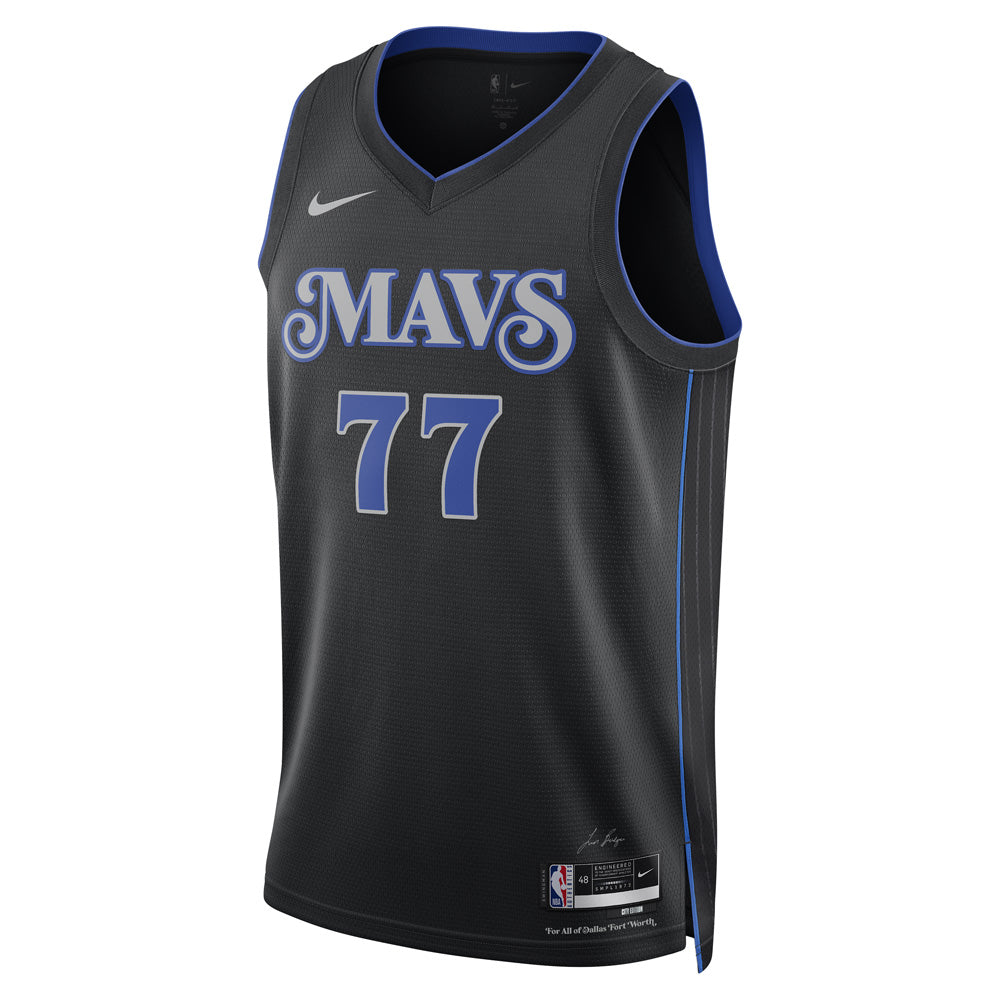 NBA Dallas Mavericks Luka Dončić Nike 2023/24 City Edition Swingman Jersey