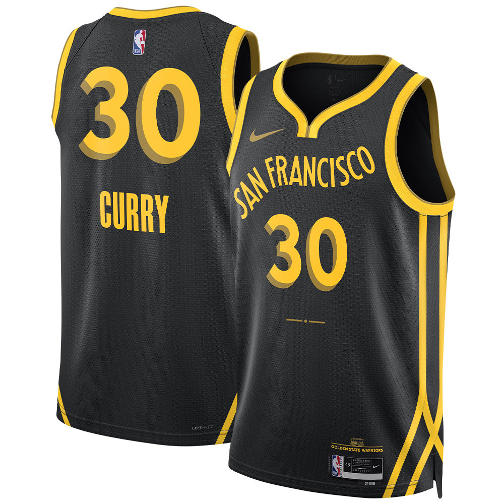 NBA Golden State Warriors Steph Curry Nike 2023/24 City Edition Swingman Jersey