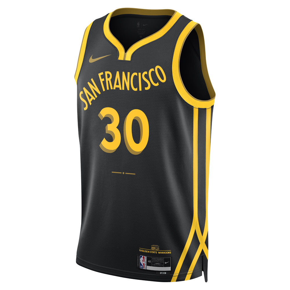 NBA Golden State Warriors Steph Curry Nike 2023/24 City Edition Swingman Jersey