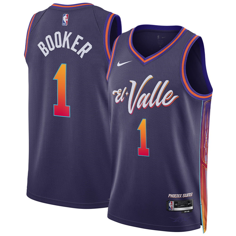 NBA Phoenix Suns Devin Booker Nike 2023/24 City Edition Swingman Jersey